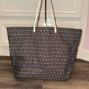 Fendi Tote Zucchino canvas tote